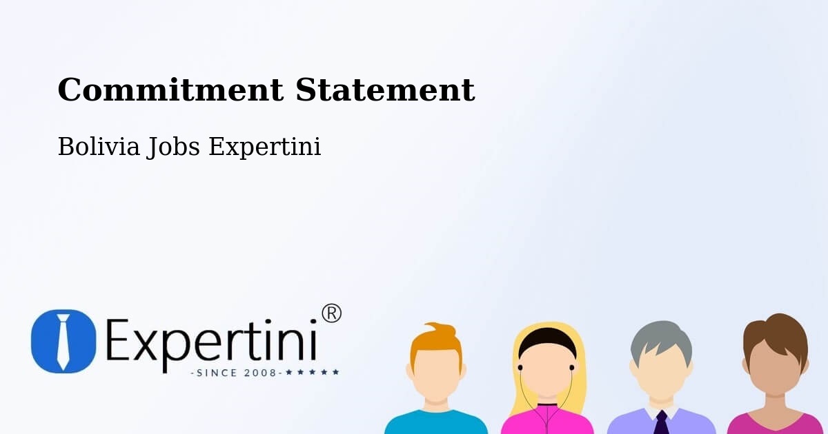 Corporate Commitment – Cotoca - Bolivia Jobs Expertini