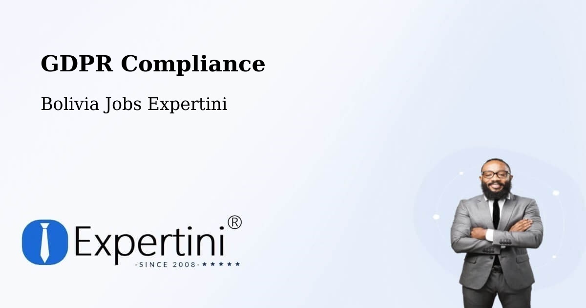 EU GDPR Compliance Statement – Cotoca - Bolivia Jobs Expertini