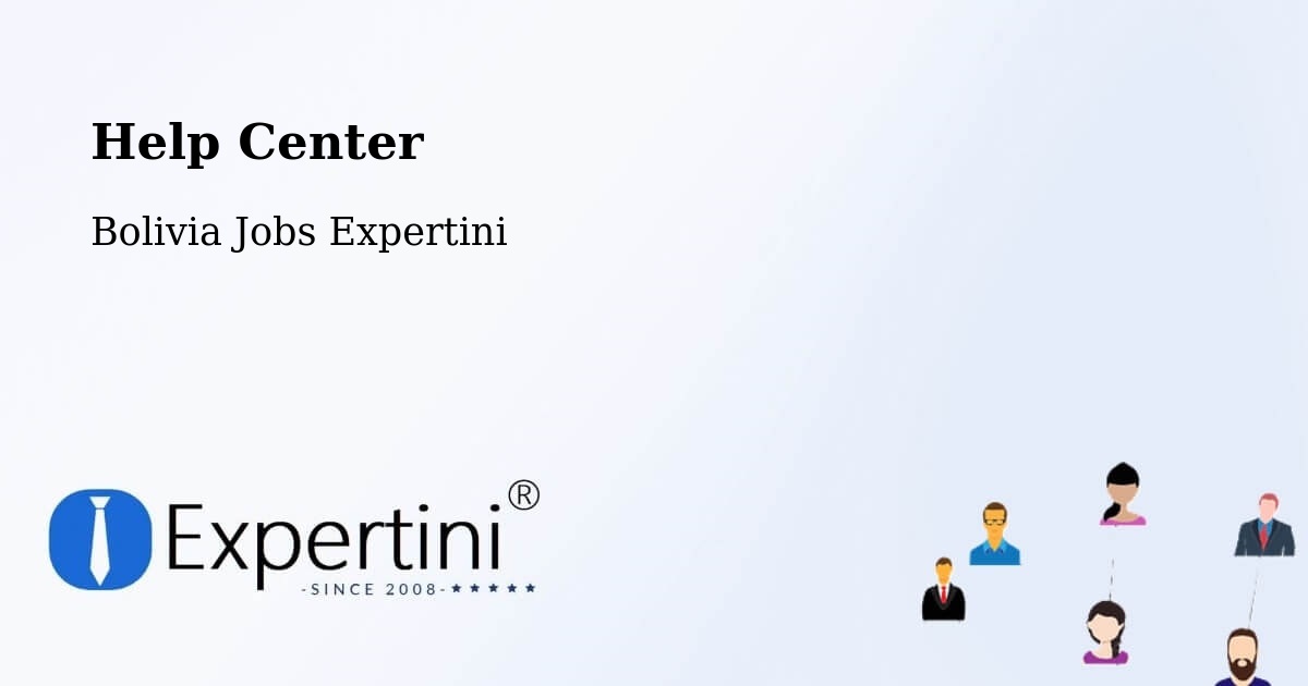 Help Center – Cotoca - Bolivia Jobs Expertini
