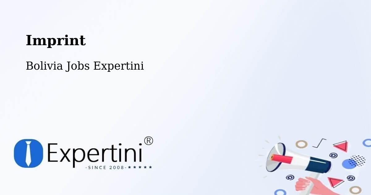 Imprint – Cotoca - Bolivia Jobs Expertini