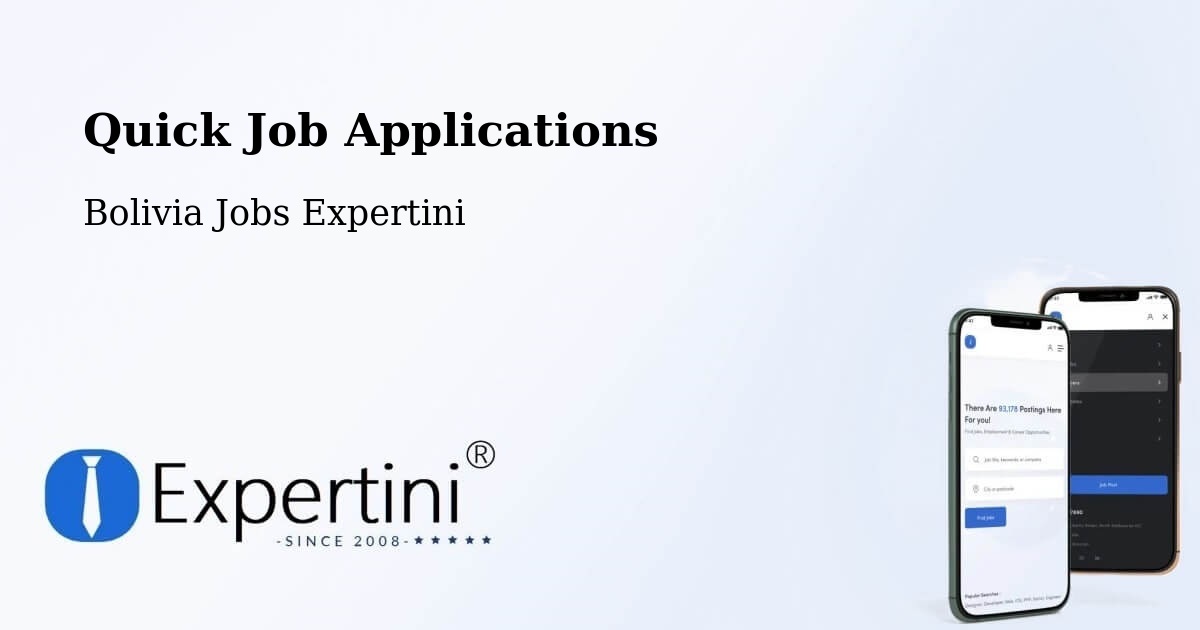 Quick Apply Feature – Cotoca - Bolivia Jobs Expertini
